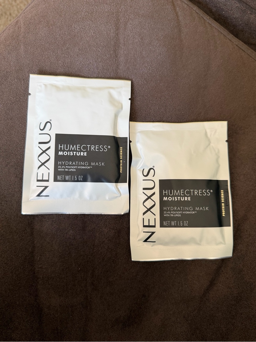 Lot of 2 New Nexxus Humectress Moisture Hydrating Hair Masks
